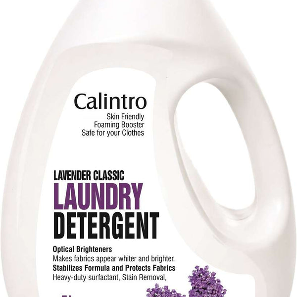 Calintro Natural Top Load | Jumbo Pack | Tough Stain Removal Formula | Lavender & Vanilla Lavender Liquid Detergent (5000 ml)