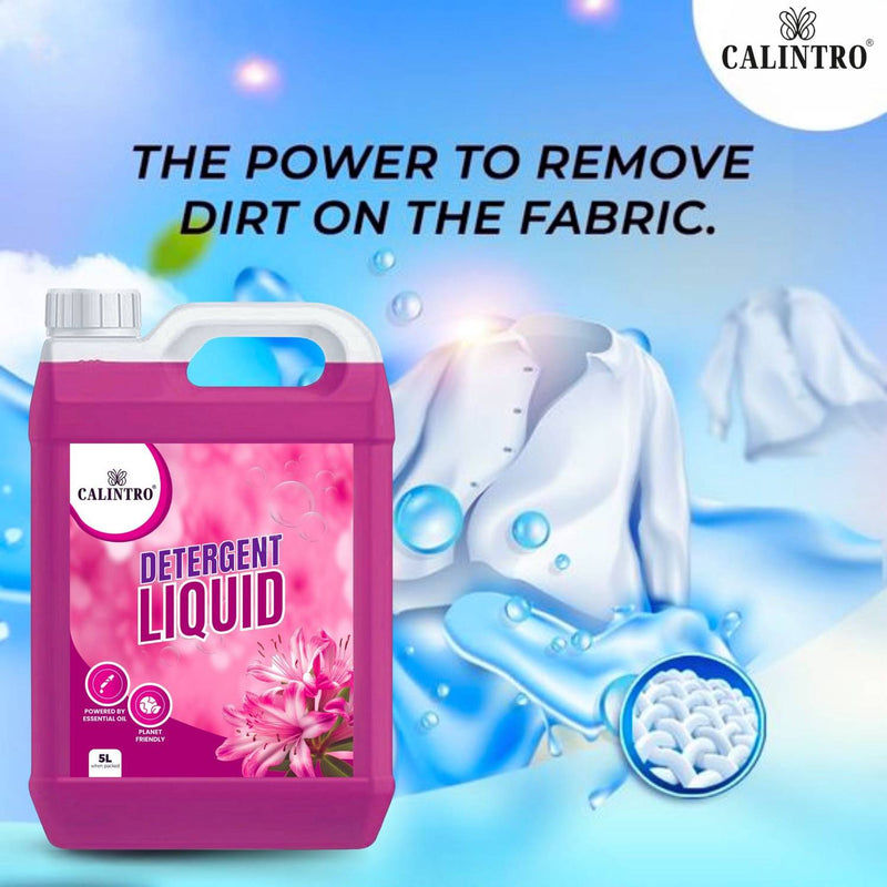 Calintro Ultra Wash Front load & Top Classic Liquid Detergent (2 x 5 L)